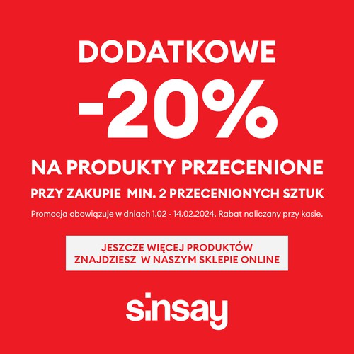 Galeria Sfera - Promocje - Dodatkowe -20% Na Przeceniony Asortyment